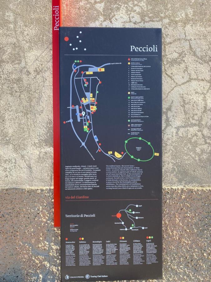 Casa Bel Vedere Peccioli Kültér fotó